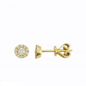 Topos oro 18k y diamantes