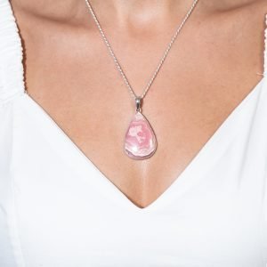 Dije Plata Rodocrosita