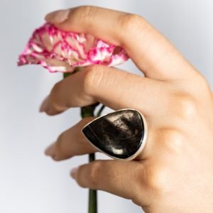 Anillo Plata Hipersteno