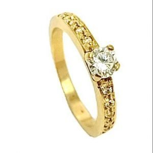 Anillo Oro 18k Circones