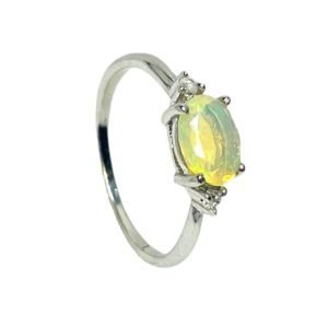 Anillo Plata Opalo Ethiopia